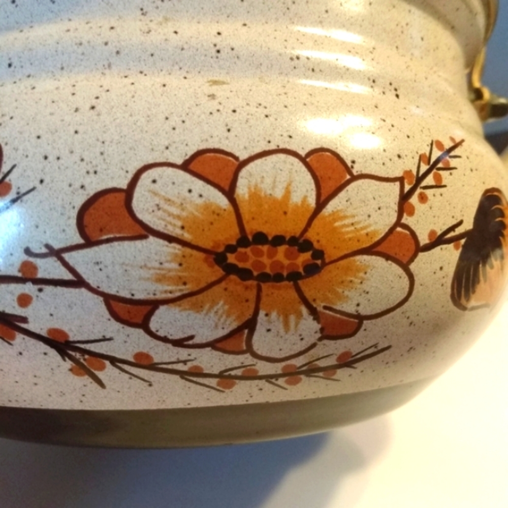 ASTA "RARE" print enamel Tea Kettle - Picture 2 of 15